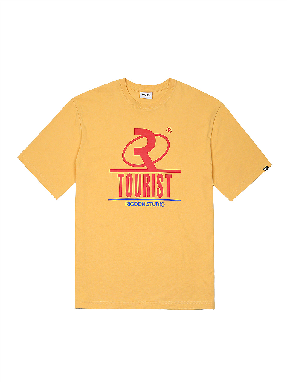 플래닛R 투어 반팔 티셔츠 (옐로우)